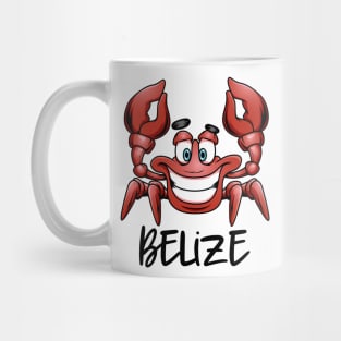 Belize Beach Cruise Red Crab Mug